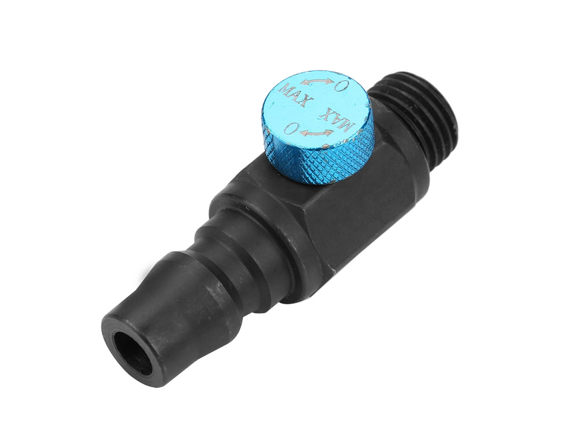 Válvula De Velocidad Ajustable De Entrada Para Máquina De Corte 1/4'' Neumática Air Cutter Tool