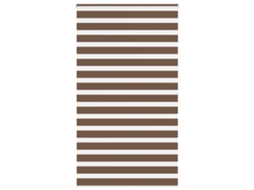 Zebra Blind, Zebra Blinds Vidaxl Marrom Poliéster (120 X 200 Cm)