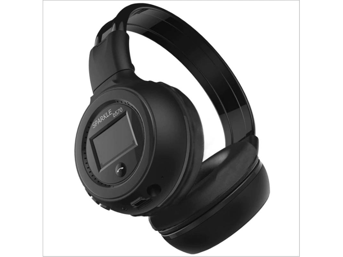 Auscultadores Bluetooth WELUOT B570 (Over Ear - MicroAuriculares - Preto)