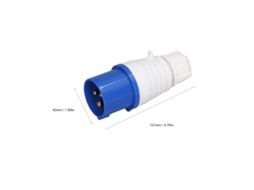 Laxiscreed Tomada Industrial Ip44 À Prova D'água Para Ambientes Resistentes E Duradouros