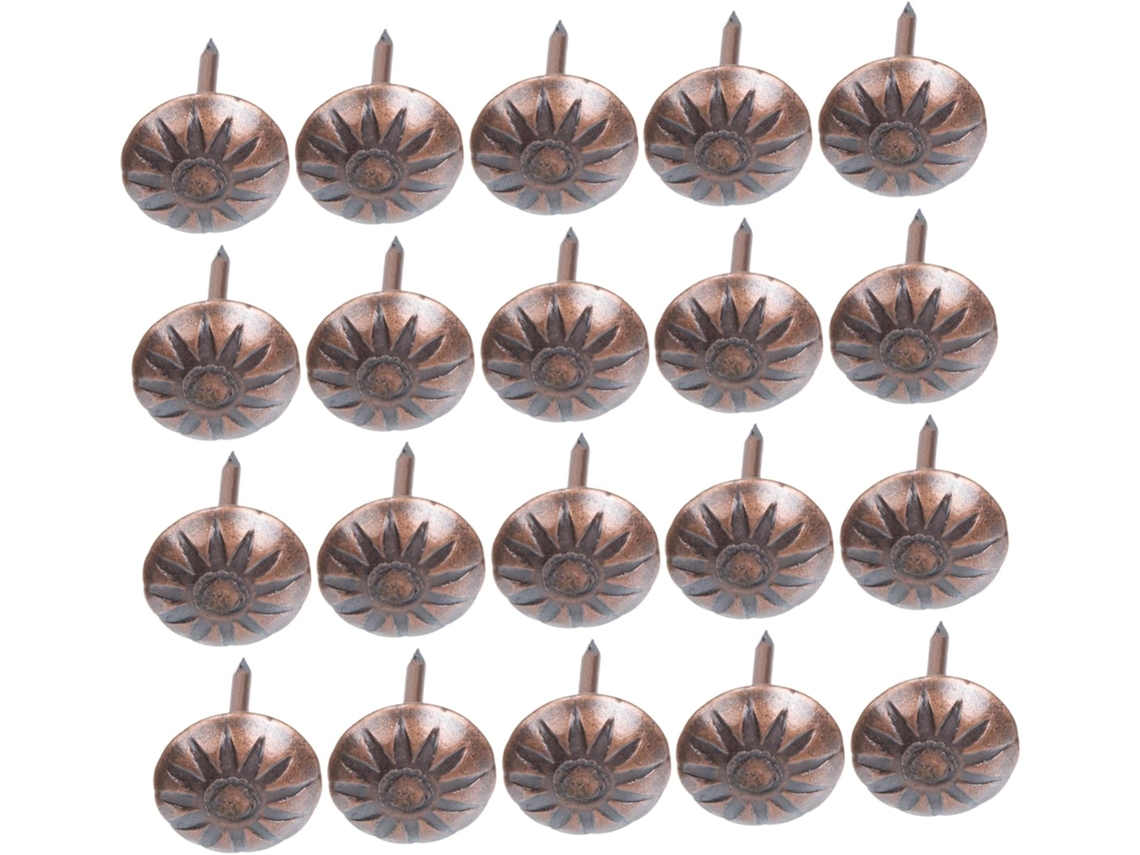 Conjunto De 500 Tachas Decorativas Para Estofamento, Com Design
