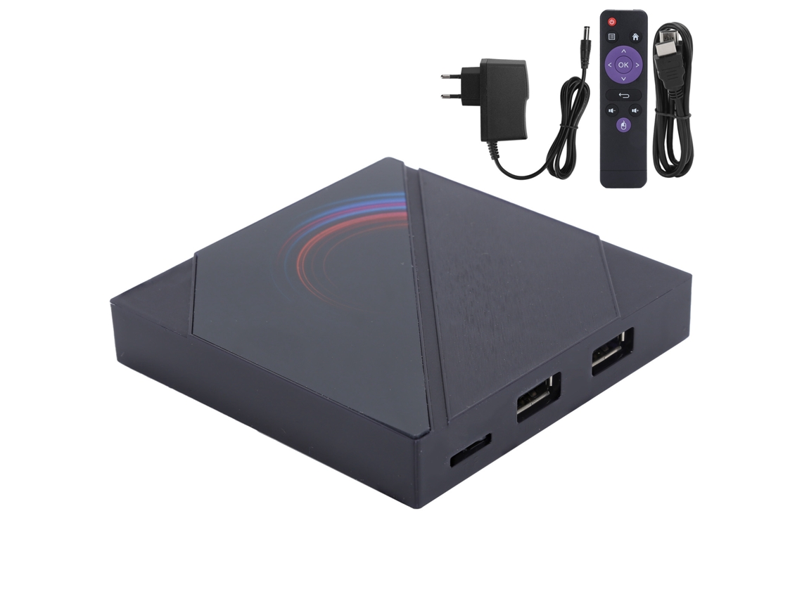 H96max H616 Tv Box Android 10.0 4+32gb 6k Ultraclear Con Control por Voz Dlna Miracast