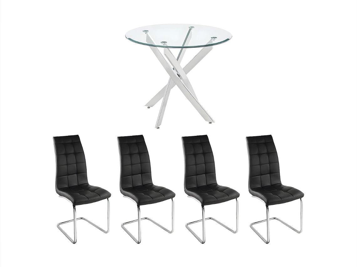 Conjunto Mesa E Cadeiras Cosima
