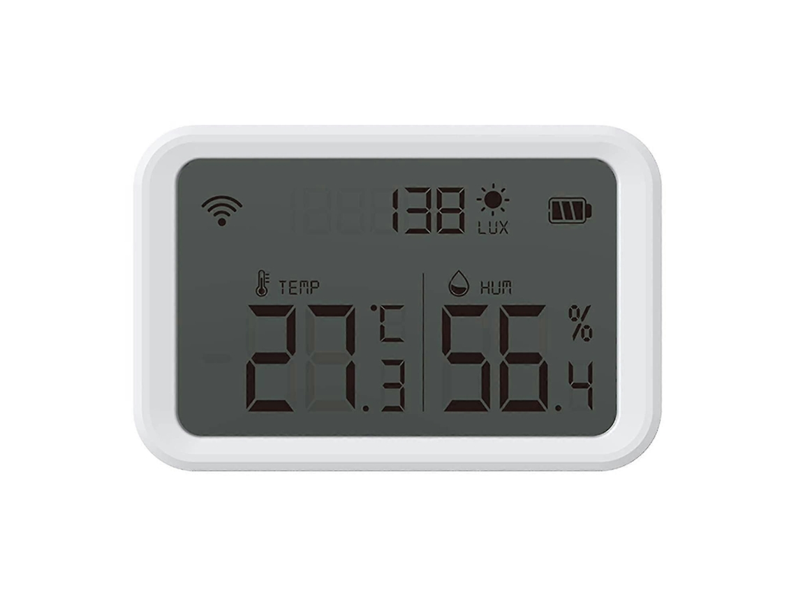 Sensor Inteligente De Temperatura E Umidade Zigbee, Higrômetro E Termômetro Sem Fio Com Alertas De Aplicativo E Exportação De Dados Para Estufas