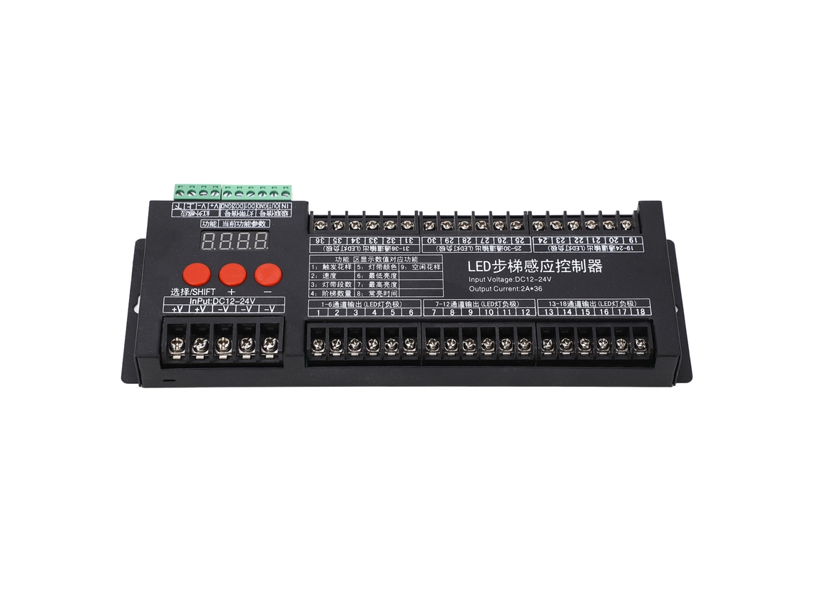Sensor De Movimento Luz Led Para Escada Dc12v-24v