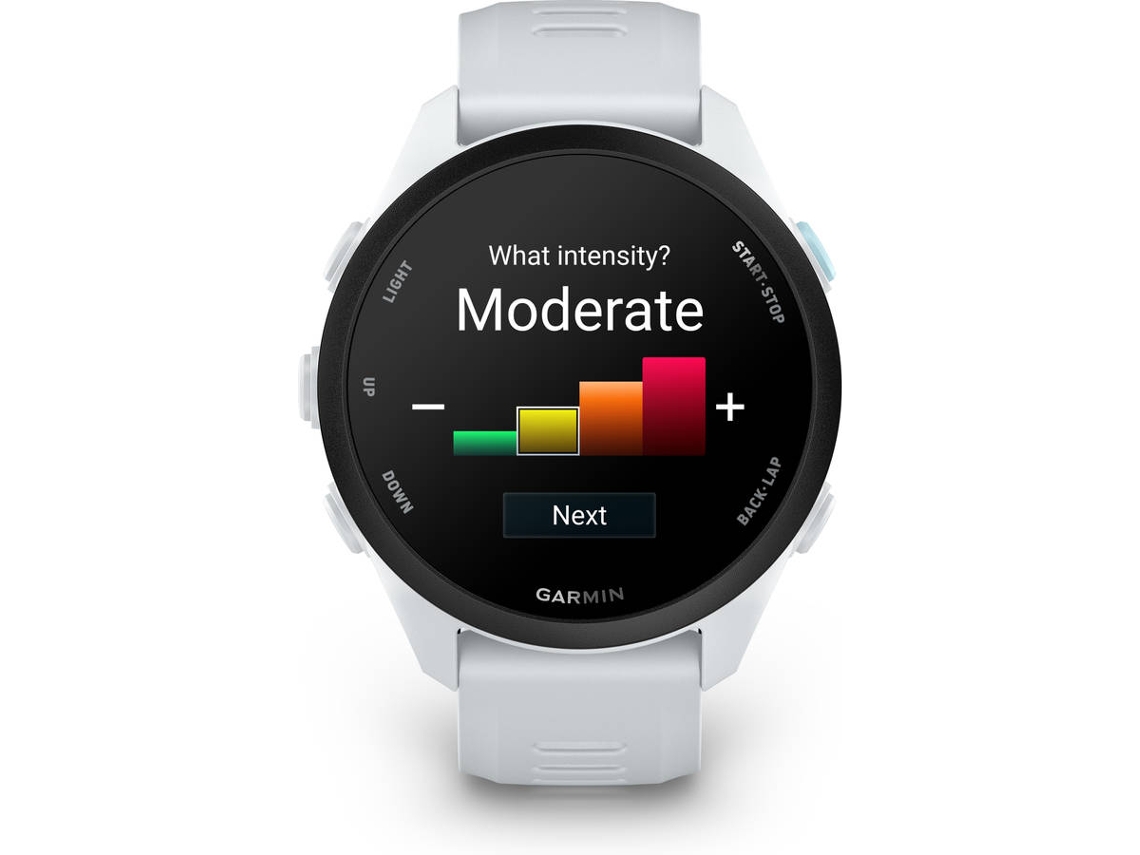Smartwatch GARMIN Forerunner 70  (1.3'' -  Bluetooth -Autonomia: Até 13 dias - Branco)