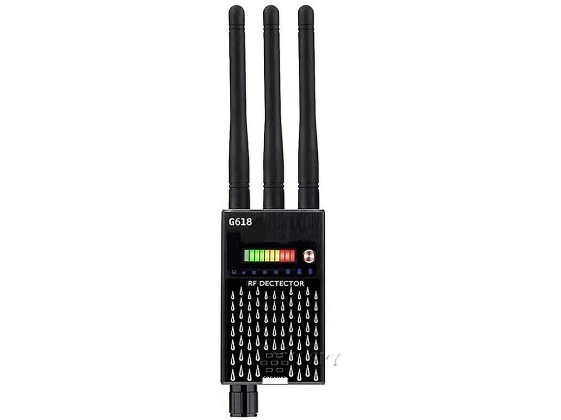 Detector De Bug Sem Fio Anti Spy Scanner Rf Para Câmeras Ocultas E Devices Gsm Yizhood (preto)