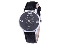 Relógio de Pulso Feminino Casual de Quartzo com Pulseira de Couro Pu 8 Cores