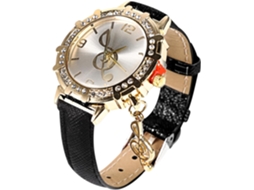 Relógio Feminino Ajustável Metal Pulseira Respirável Casual Uso GOKOCO