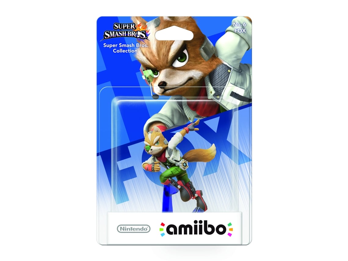 Figura Amiibo Wii U Smash Fox