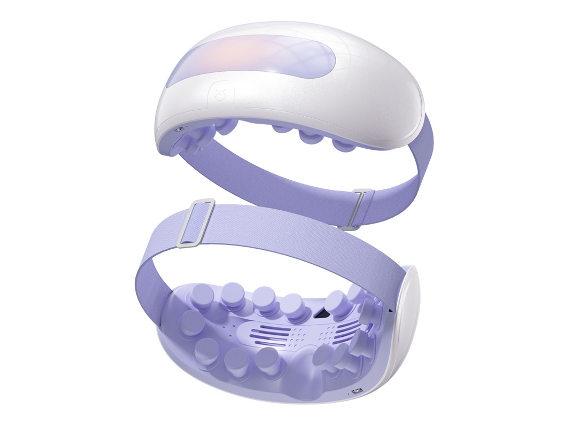 Massageador Ocular de Vapor com Aquecimento e Música, Recarregável para Alívio do Cansaço STELASPLEN