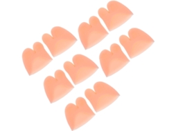 Protetores De Silicone Para A Parte Frontal Dos Pés Partykindom Sapatilhas Dança, 5 Pares, Protetores Flexíveis Para Os