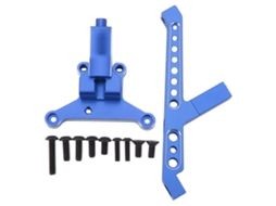 Reforço Do Chassi Dianteiro De Alumínio Para Traxxas Sledg 4wd 1/8 Carro Rc Azul Suporte Do Chassi Rc Peça De Melhoria