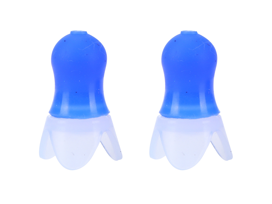 Plugues de ouvido de silicone à prova d'água com frasco selado preto para natação voo spa sono