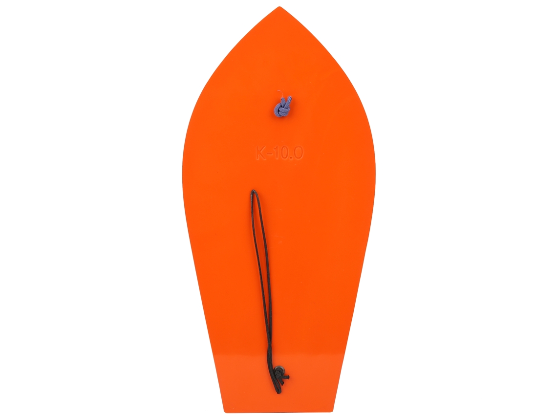 placa de Mergulho de Pesca Trolling em Plástico Laranja Portátil Acessório Ferramenta 290mm S/MARCA