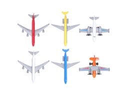 Rebe-conjunto De Aviões Para Crianças Modelo De Avião Mini Criança Simulação Alta Liga Jogo