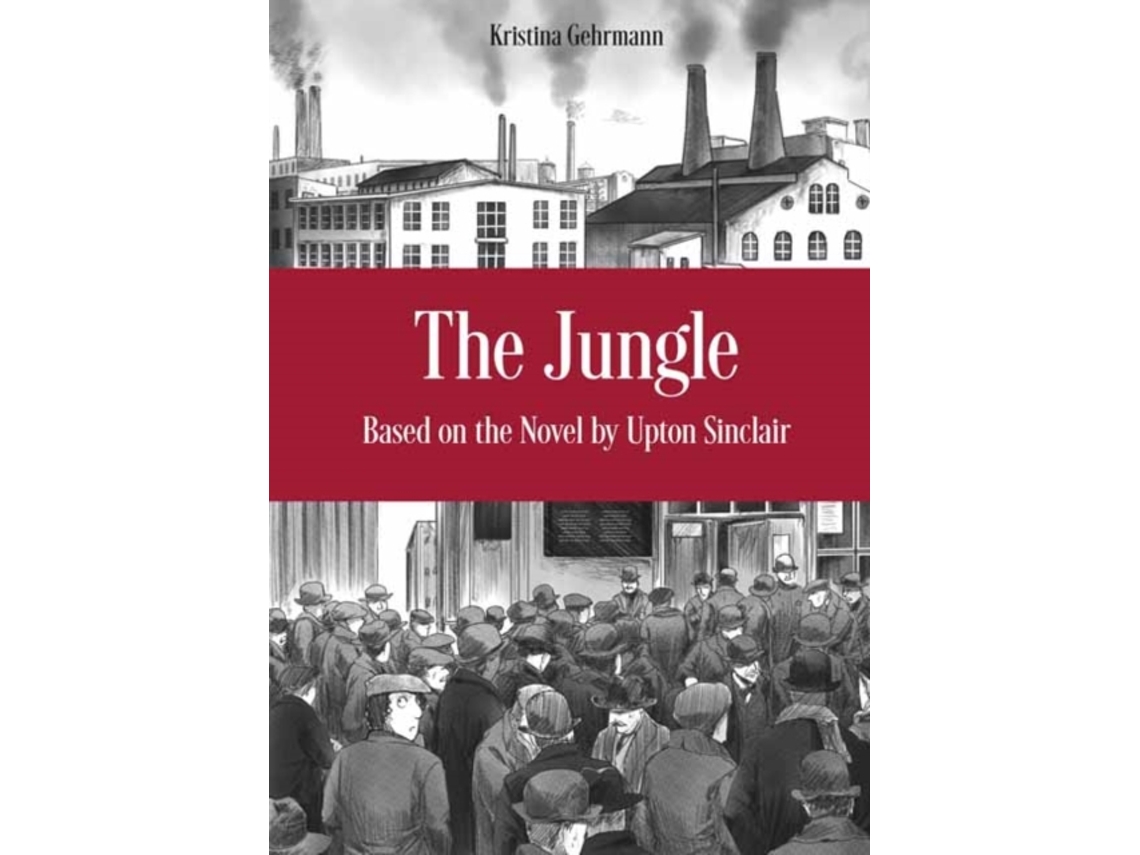 Livro The Jungle de Upton Sinclair (Inglês)