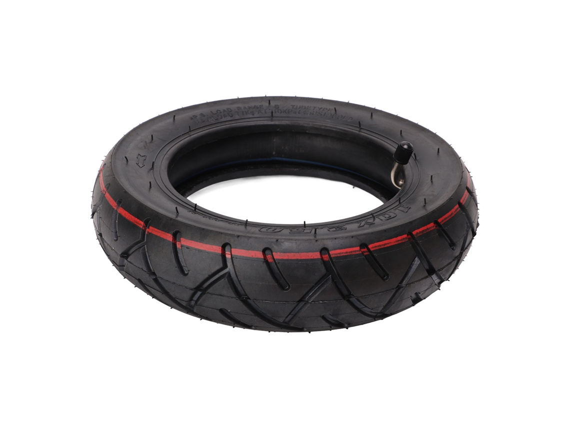 Pneu De Scooter Elétrico 10 X 2.50 Interno E Externo Anti Impacto Borracha Pneumático Acessório