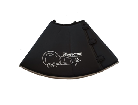 Protetor Cervical para Cães ALL FOUR PAWS Comfy Cone XL (Preto - Nylon - XL)