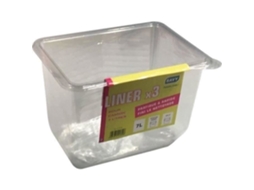 Forro Para Bandeja De Pintura 7l X3 Savy Proteção Plástica Para Balde De 7l
