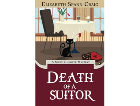 Livro Death of a Suitor A Myrtle Clover Cozy Mystery de Elizabeth Spann Craig (Inglês)