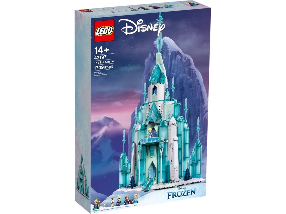Jogo De Construção Lego 43197 Frozen - The Ice Castle (plástico - + 14 Anos - 1709 Peças)