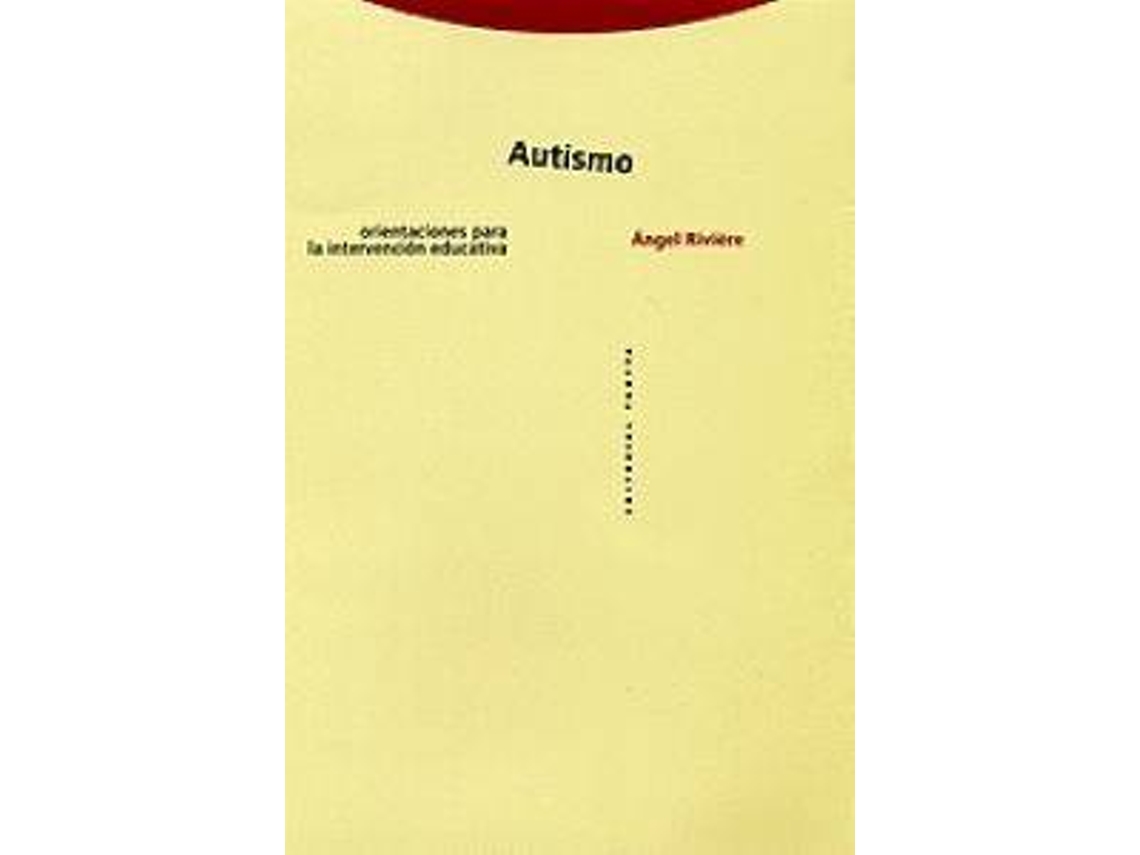 Livro Autismo de Ángel Rivière (Espanhol)
