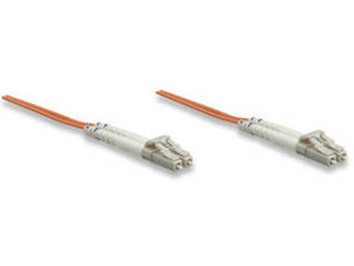 Cabo Fibra Ótica INTELLINET (LC - 2 m - Laranja)