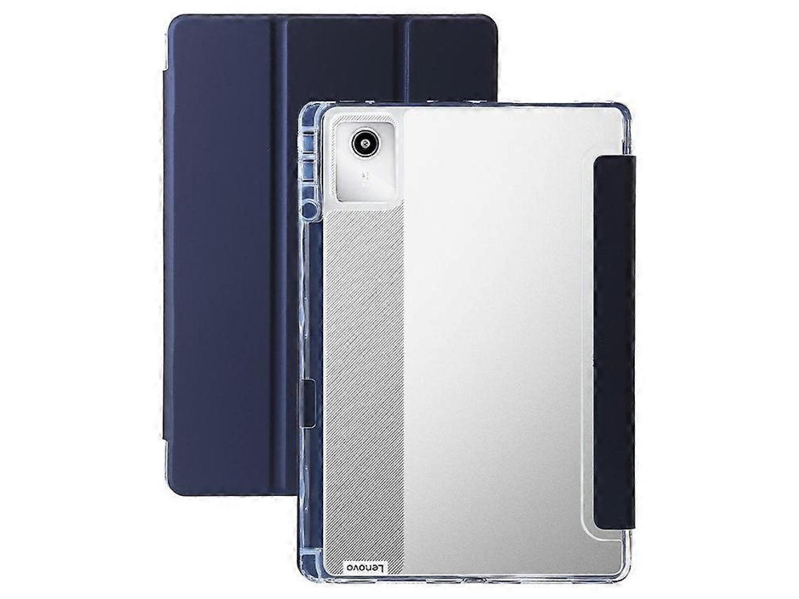 Capa Para Tablet Compatível Com Lenovo Tab M11 (xiaoxin Pad 11 2024) Em Tpu + Acrílico + Pu Com Suporte Triplo.
