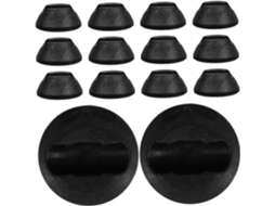 Conjunto De 16 Protetores Pés Cadeira Sem Silicone Para Móveis, Ideais Para Proteger O Chão E Mesas