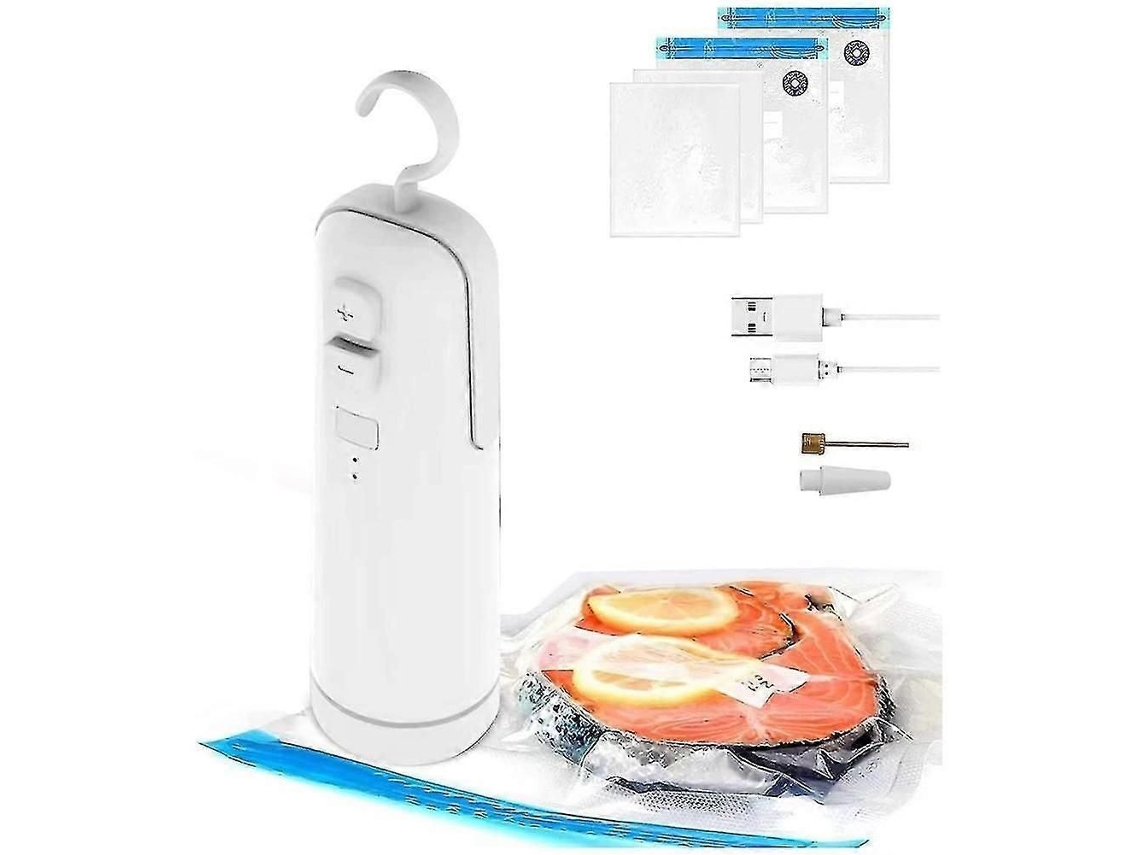 Máquina De Embalagem Portátil Recarregável, Ferramenta Corte Térmico, Sistema Colocação Econ Omizador Saco Alimentos