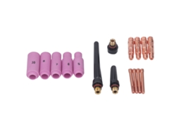 Kit De Acessórios Para Antorcha Tig 16 Peças Consumíveis De Plasma Para Wp 17 18 26