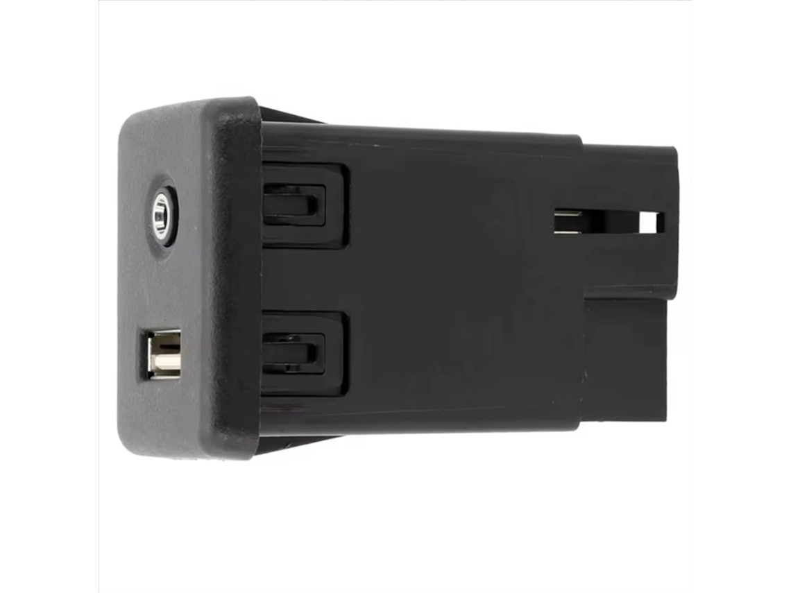 Conector De Entrada Usb Aux Para Chevrolet Silverado 2500 3500hd 2015 2016, Porta Auxiliar, Conector De Áudio Auxiliar
