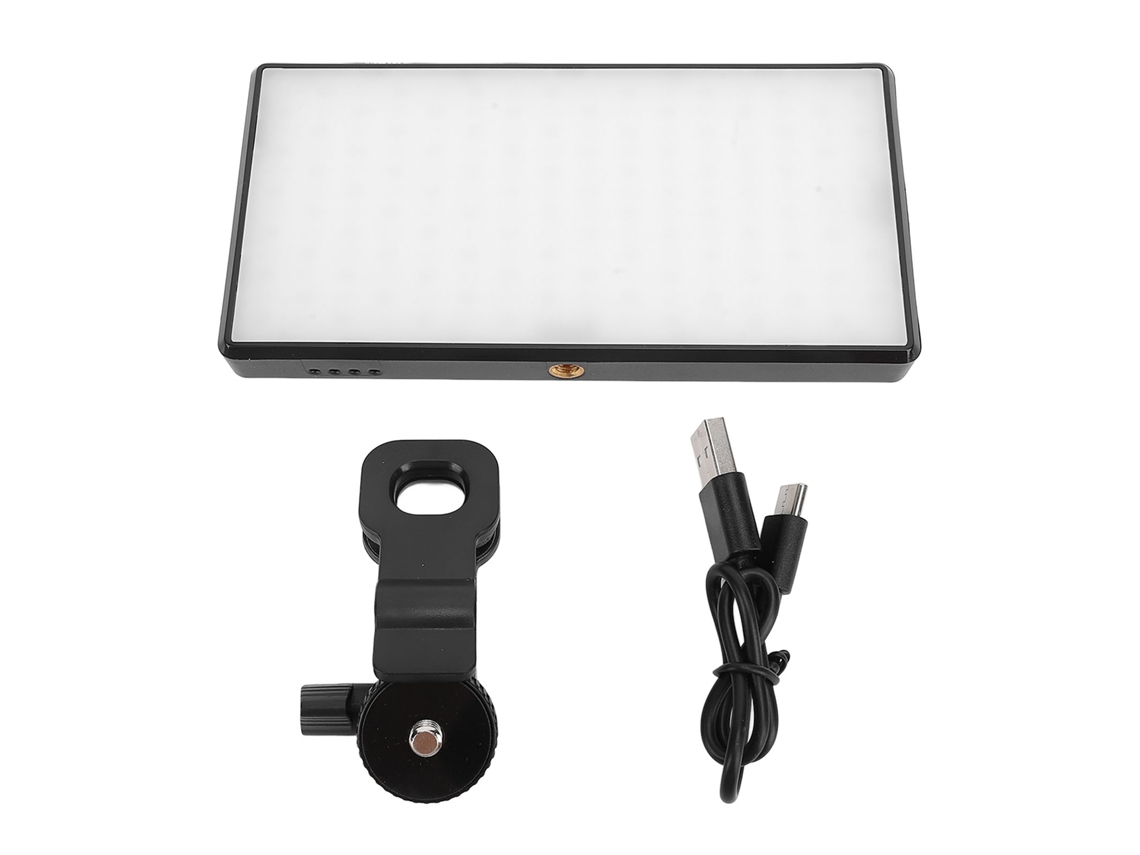 Lâmpada Led De Fotografia Com Pinça 2500‑9000k Luz De Relleno Portátil Para Vídeo, Conferências E Live Streaming