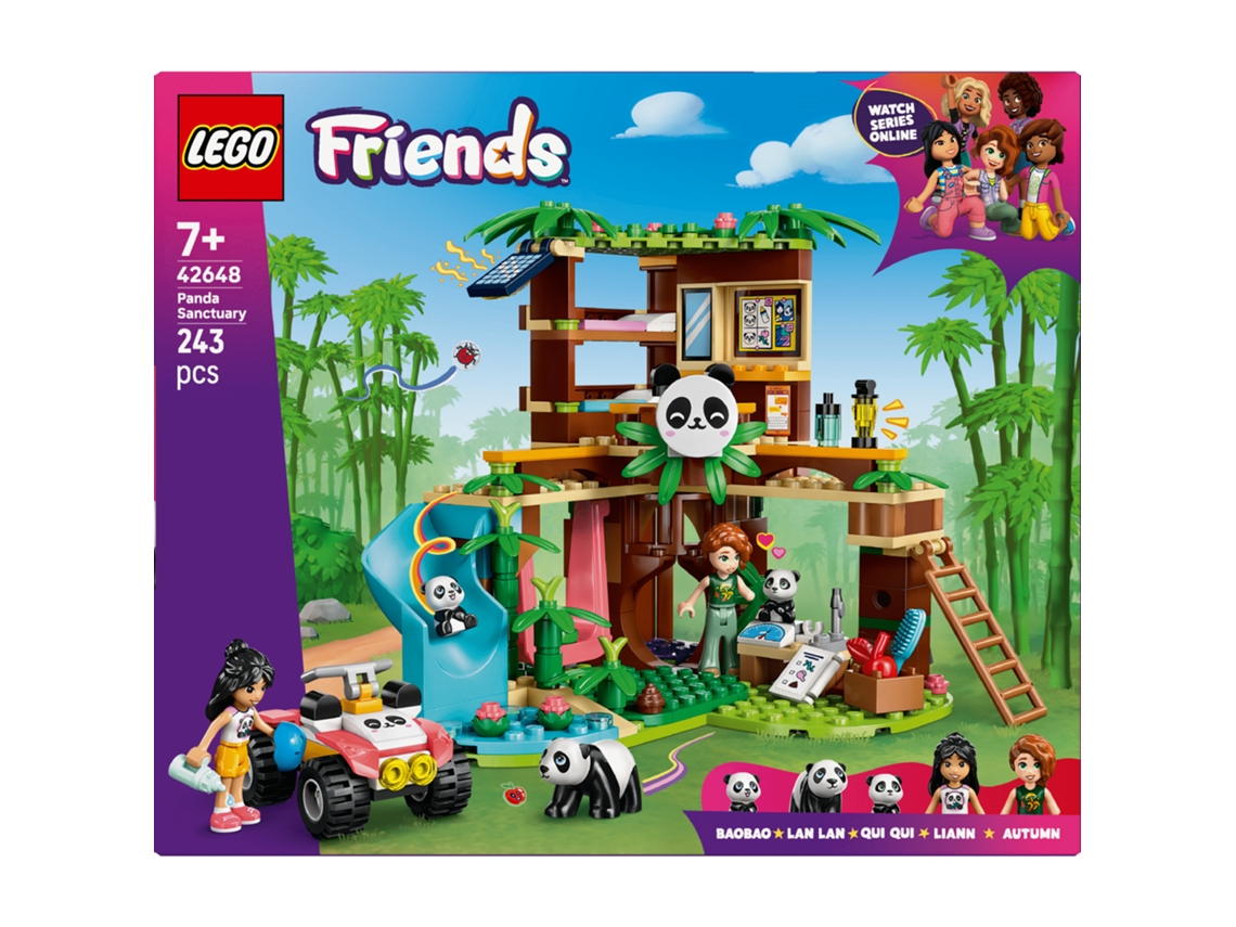 LEGO Friends: Cuidados de Animais no Santuário de Pandas - 42648