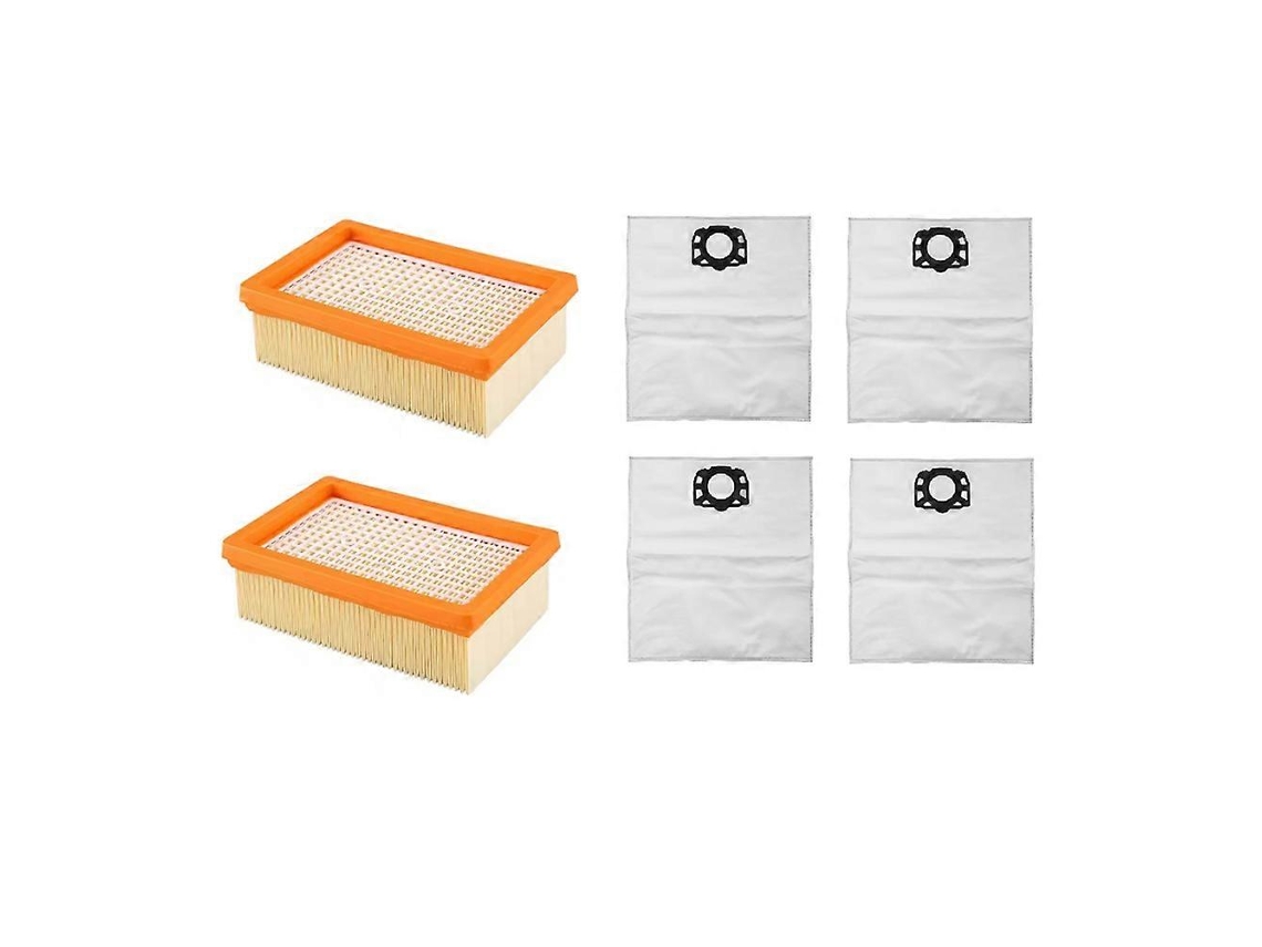 Vacuum Cleaner Bags Filter For Karcher Wd4,wd5,wd6,mv4,mv5,mv6 Replacement Bag Parts