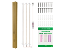 Fita Led Crescimento 6.2w Com Timer E Dimmer 3 Barras
