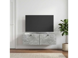 Vidaxl Gabinete De Tv De Parede Cinzento Cimento 98 X 31 X 30 Cm
