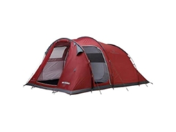 Tenda FERRINO Meteora 4 Vermelha Adequado para Camping Familiar e Escoteiro