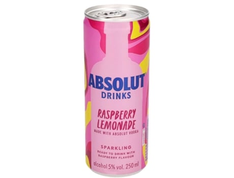 Raspberry Lemonade Bebida Alcoólica ABSOLUT