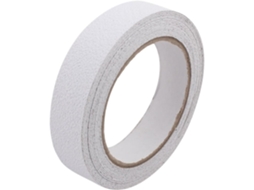 Fita de Segurança Antiderrapante Branca Alta Tração para Uso Interno e Externo, 25 Mm X 5 M CHABERLU