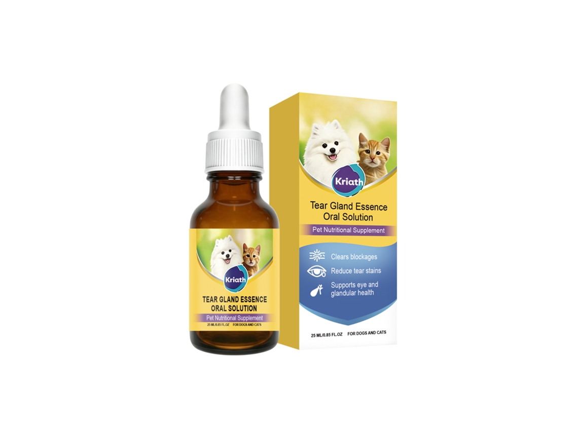 Essência Oral Olhos Pets Kriath Fórmula Suave
