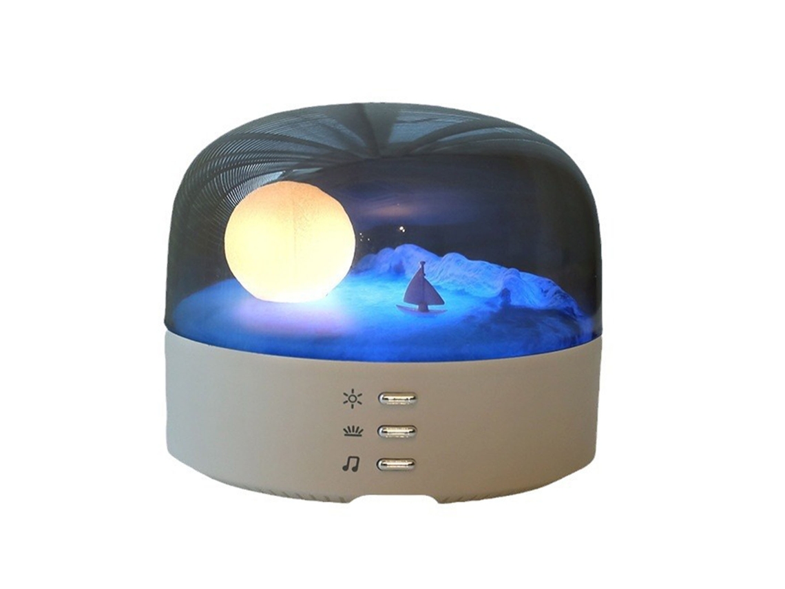 Luz Noturna com Alto falante Bluetooth Multifuncional | S/MARCA