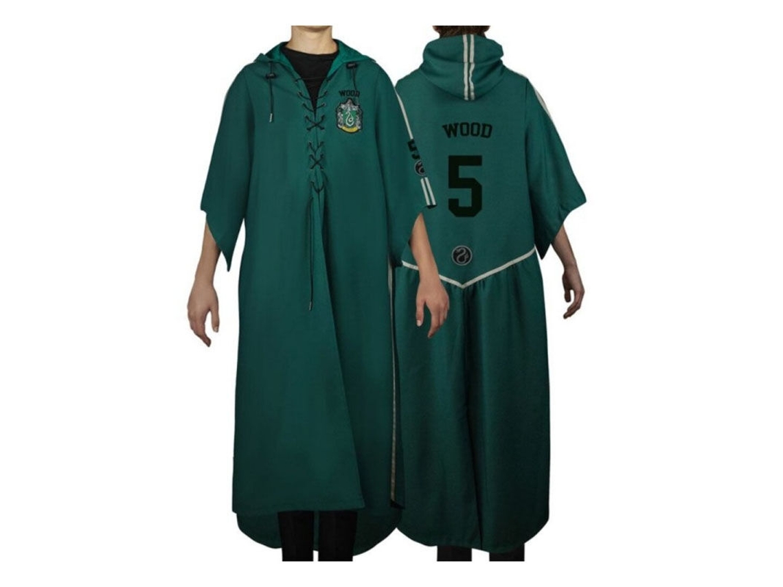 CNR - Túnica Quidditch Slytherin personalizável M