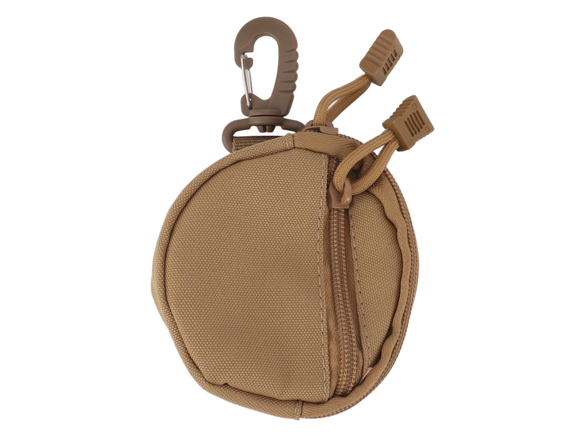 Bolsa para Moedas Multifuncional com Zíper Khaki | S/MARCA