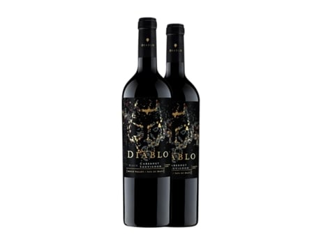 Vinho CONCHA Y TORO Diablo Black Cabernet Sauvignon Valle del Maule (0.75 L - 2 Unidades)