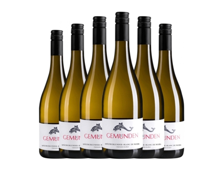 Vinho branco GEMÜNDEN Blanc de Noir Pinot Preto Gutswein (0.75 L - 6 Unidades)