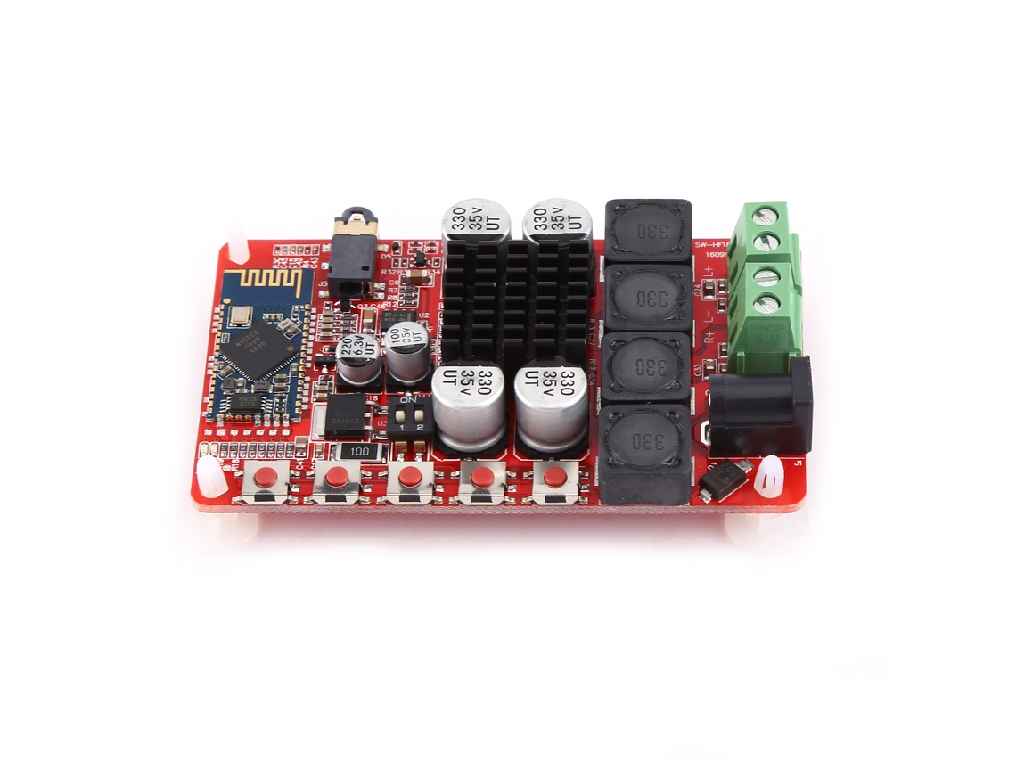 Laxiscreed Amplificador De Áudio Digital Bluetooth V4.0, 50w+50w Para Casa E Eventos