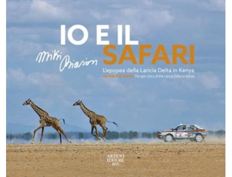 Livro Me and The Safari de Miki Biasion (Italiano)