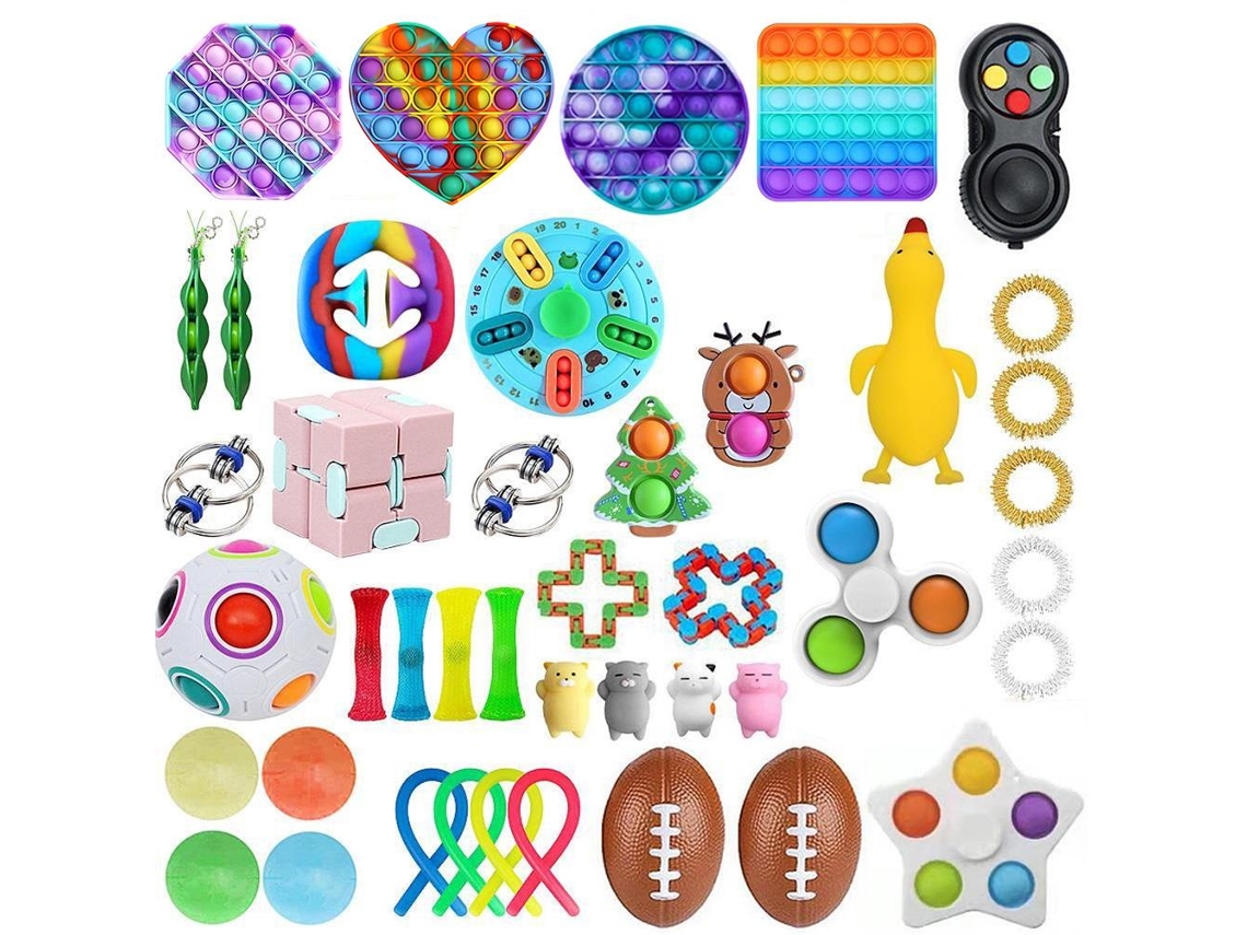 Conjunto De Brinquedos Sensoriais Para Crianças E Adultos Anti Ansiedade E Estresse